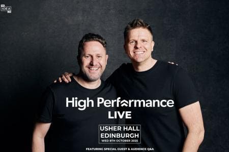 Jake and Damian in black tshirts