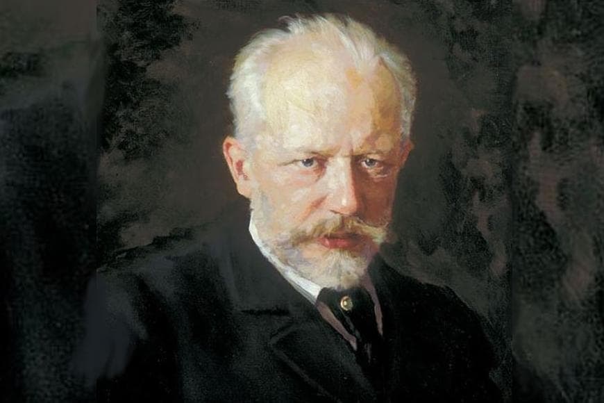 Painting of Tchaikovsky