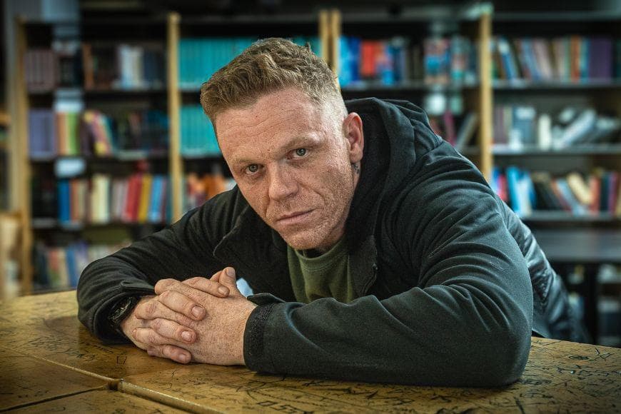 Image of Darren McGarvey looking at camera